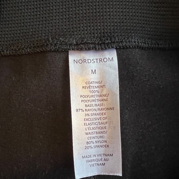 Nordstrom Faux Leather Leggings - Picture 3 of 4